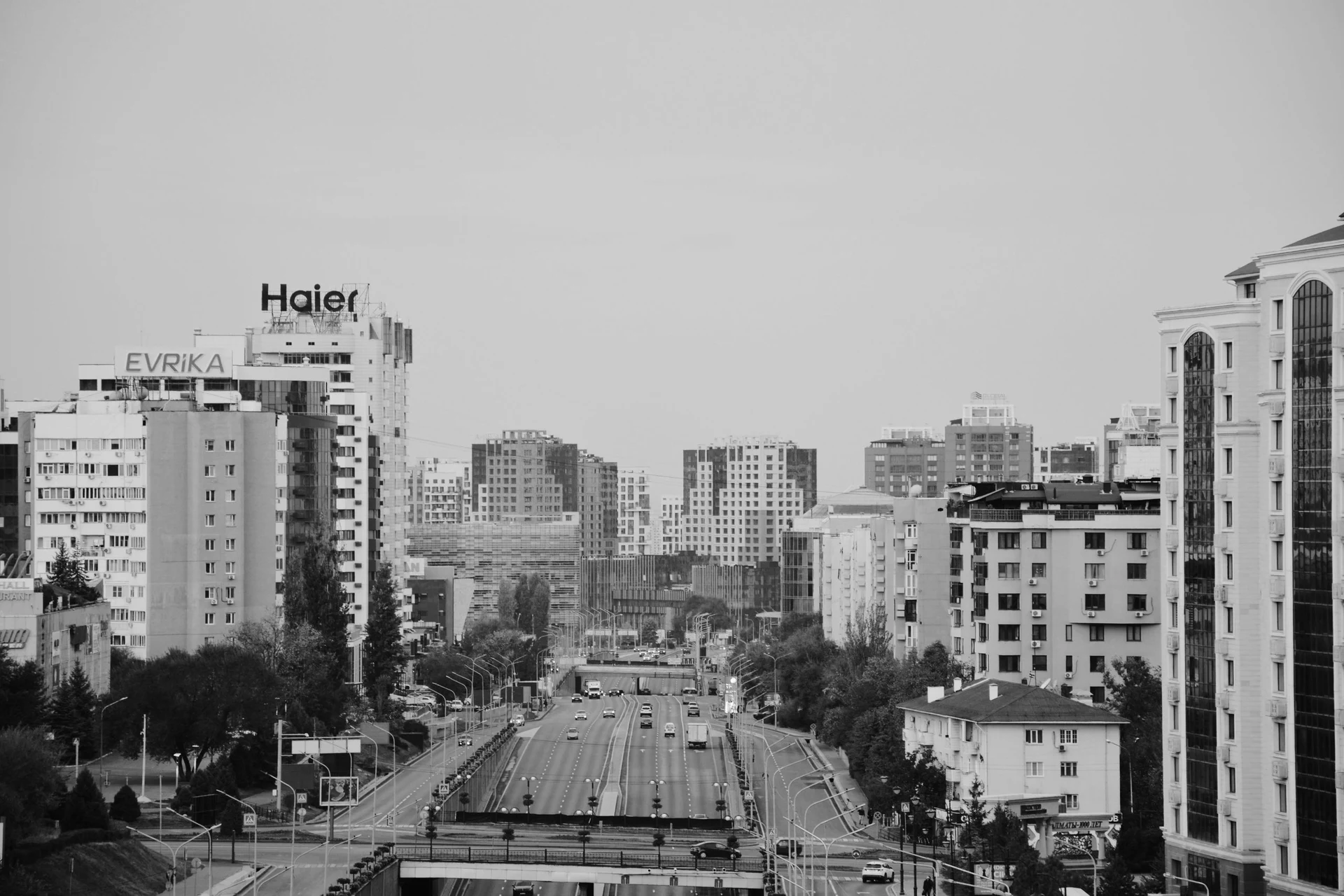 Almaty skyline