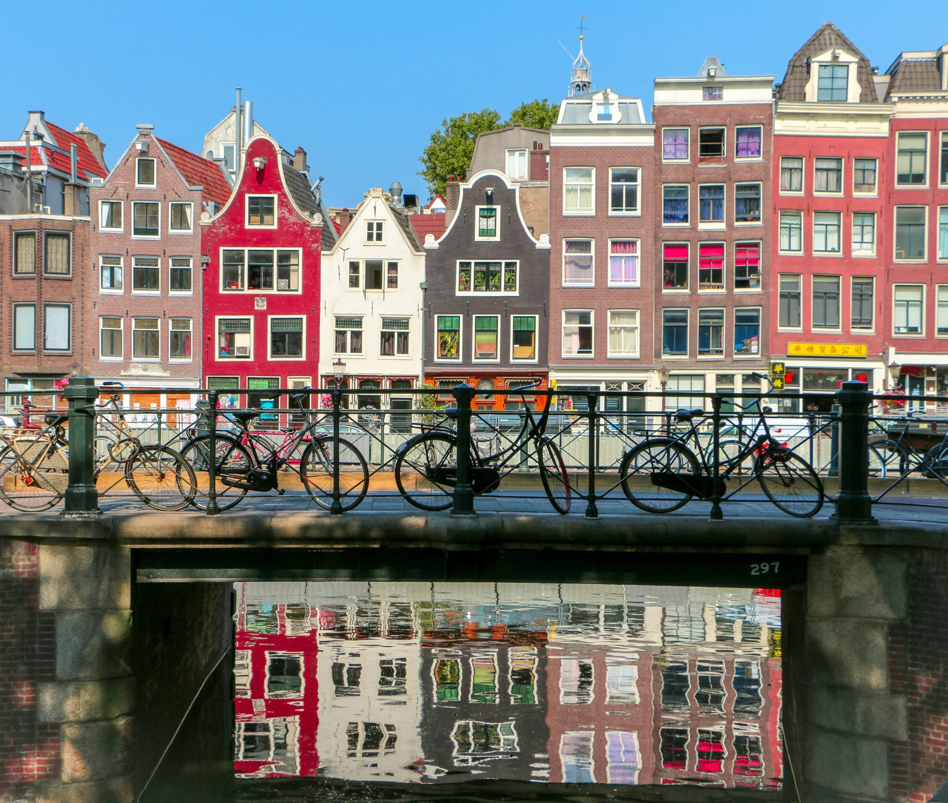 Amsterdam cityscape