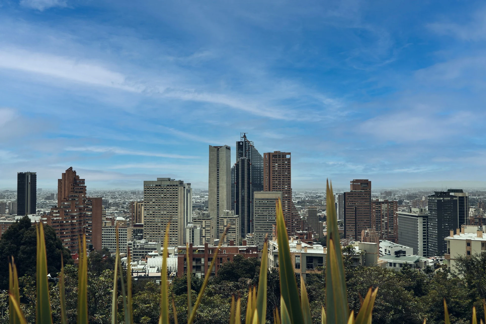 Bogota skyline