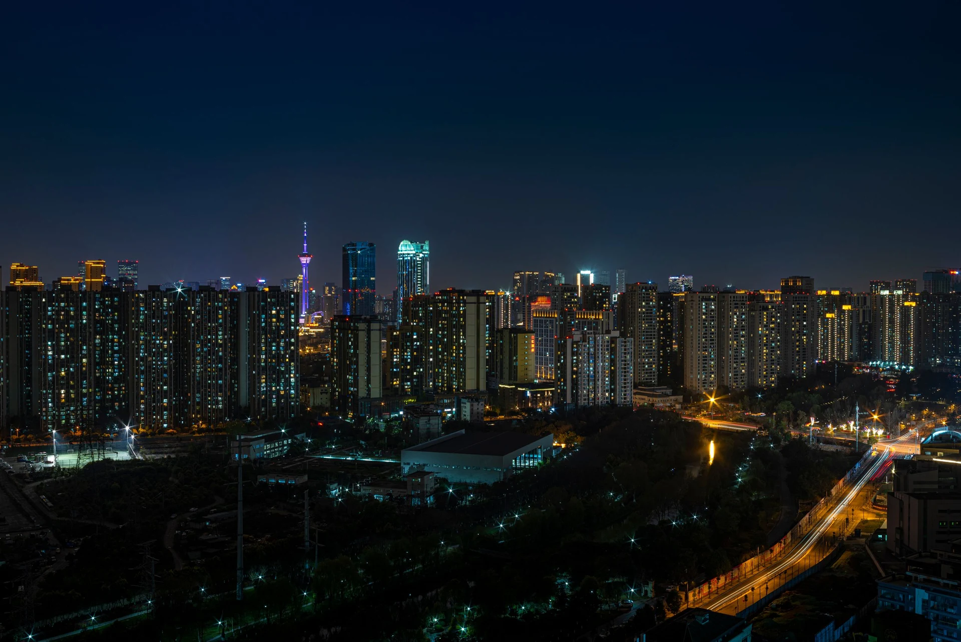 Chengdu skyline