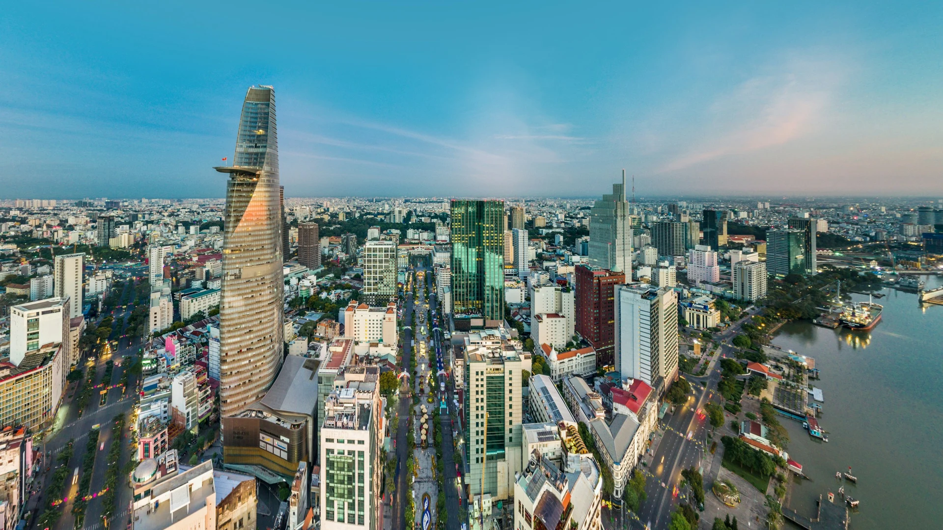 Ho Chi Minh cityscape