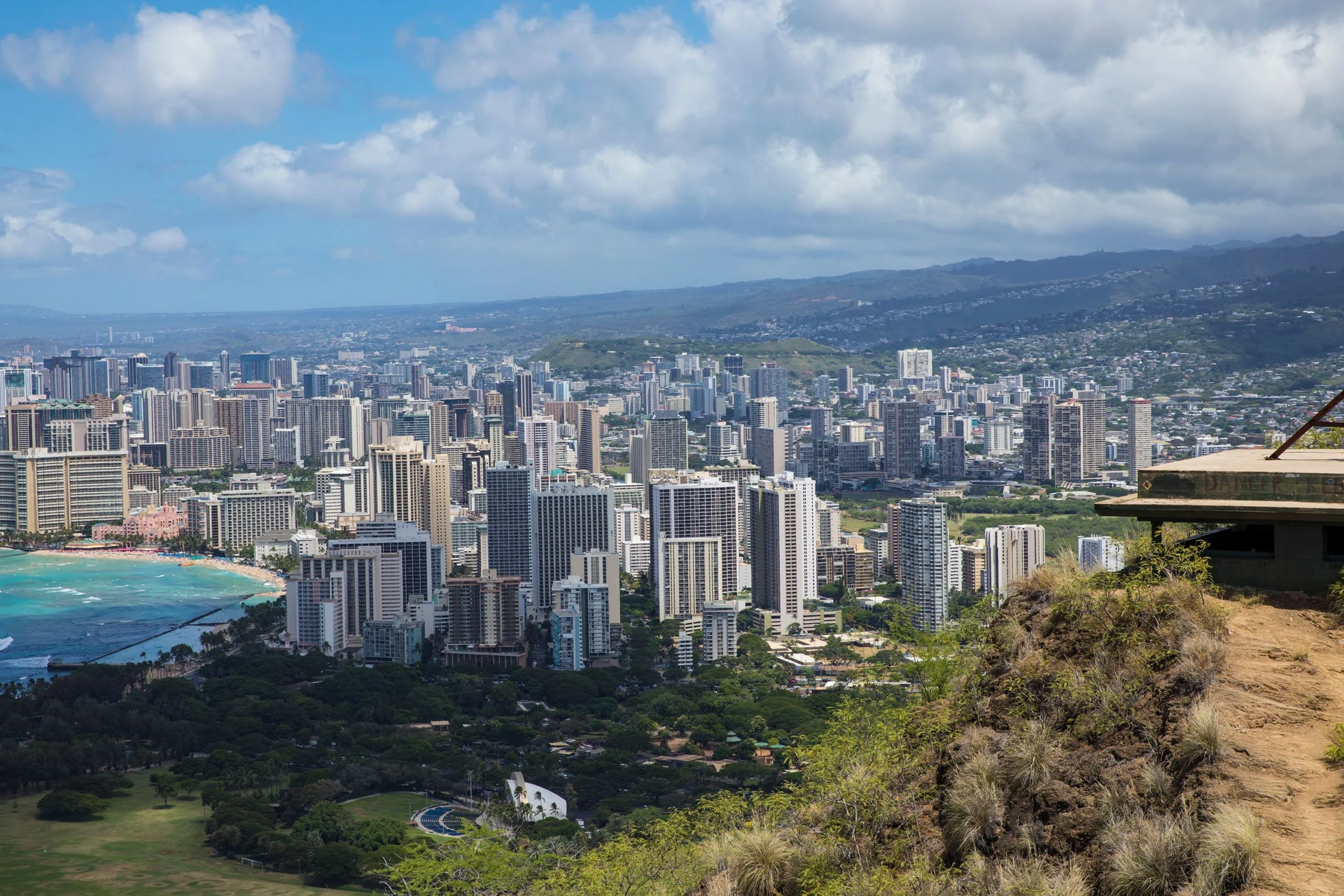 Honolulu skyline