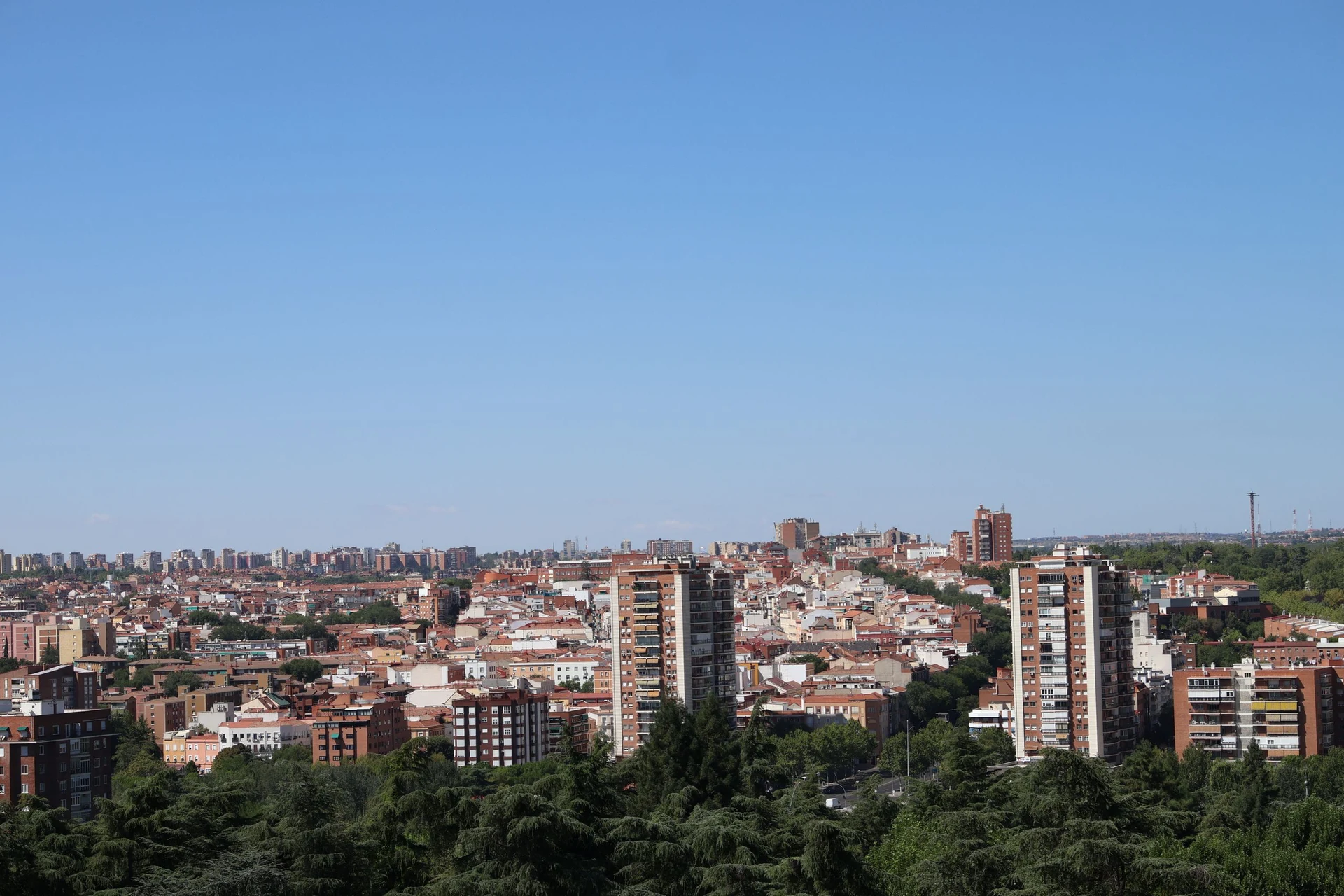 Madrid skyline