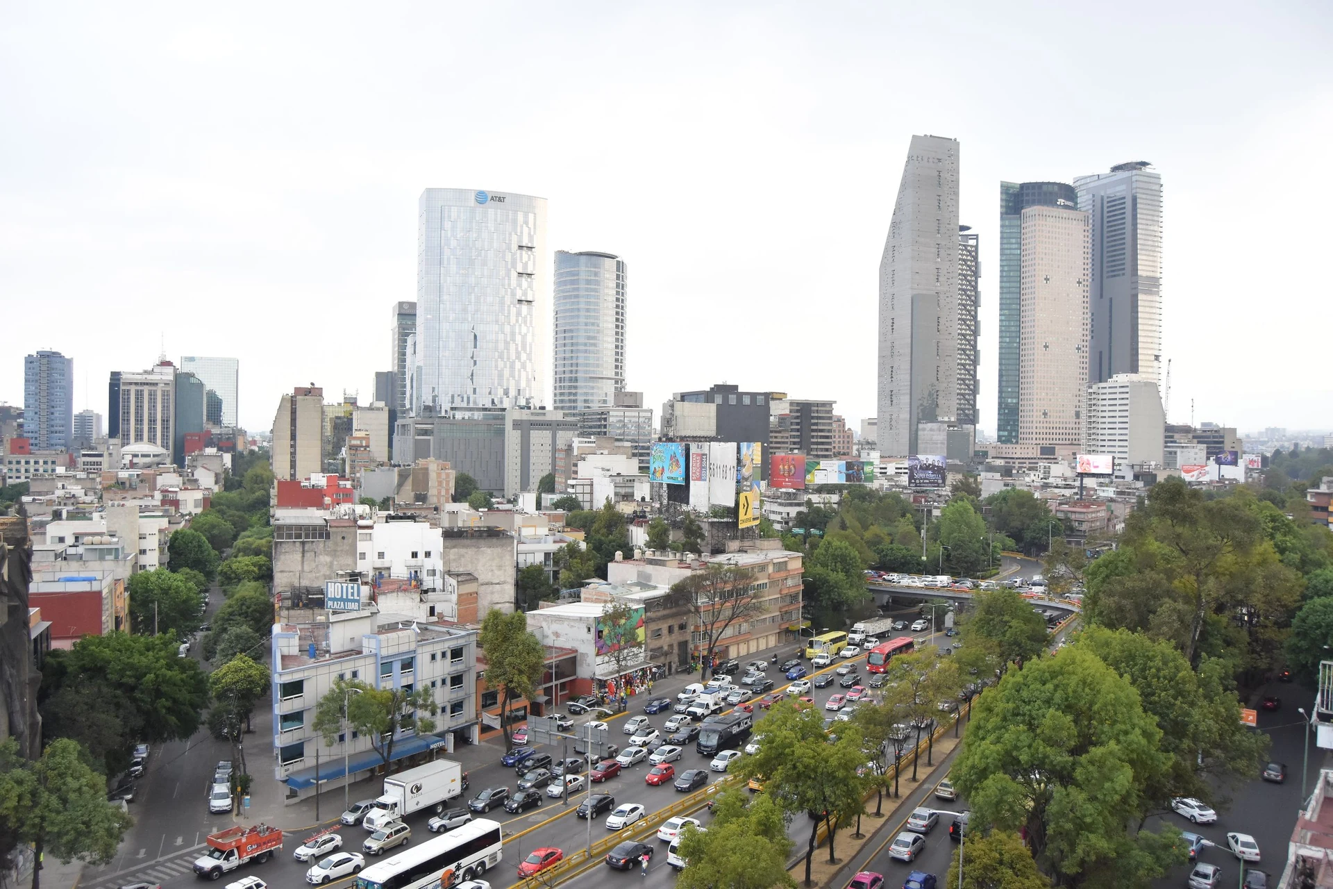 Mexico City skyline