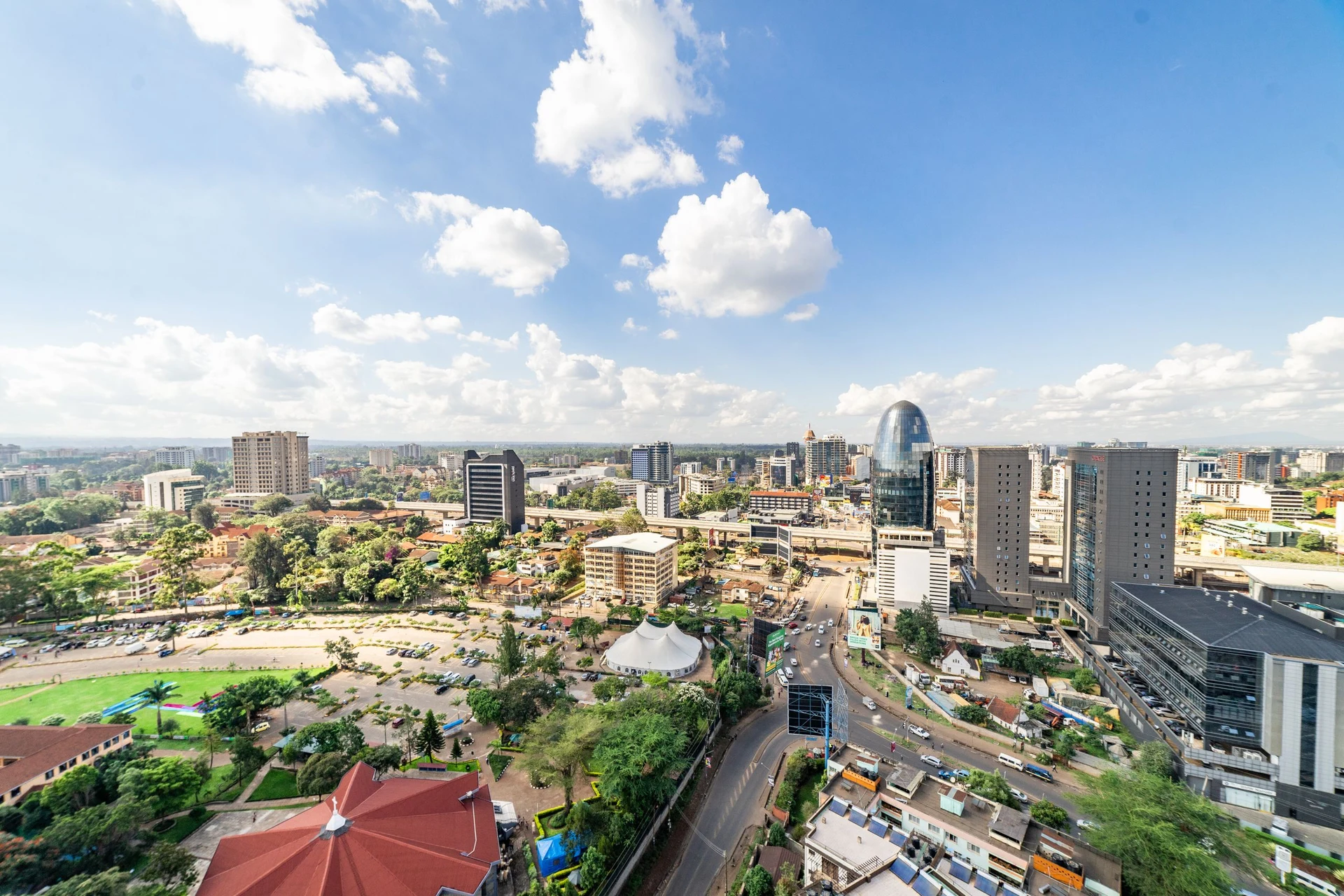 Nairobi skyline