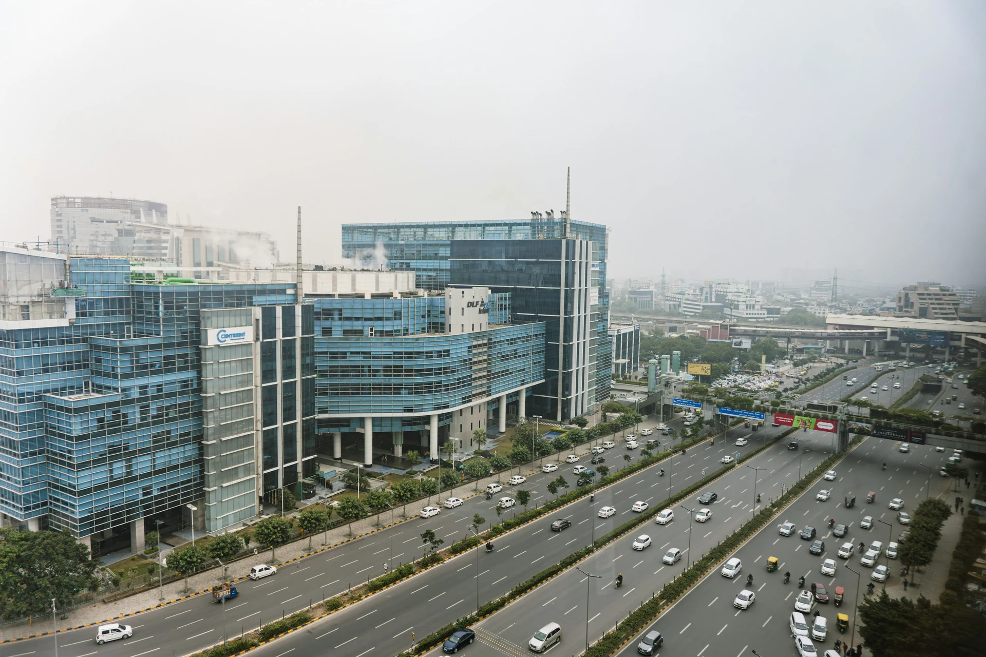 New Delhi cityscape
