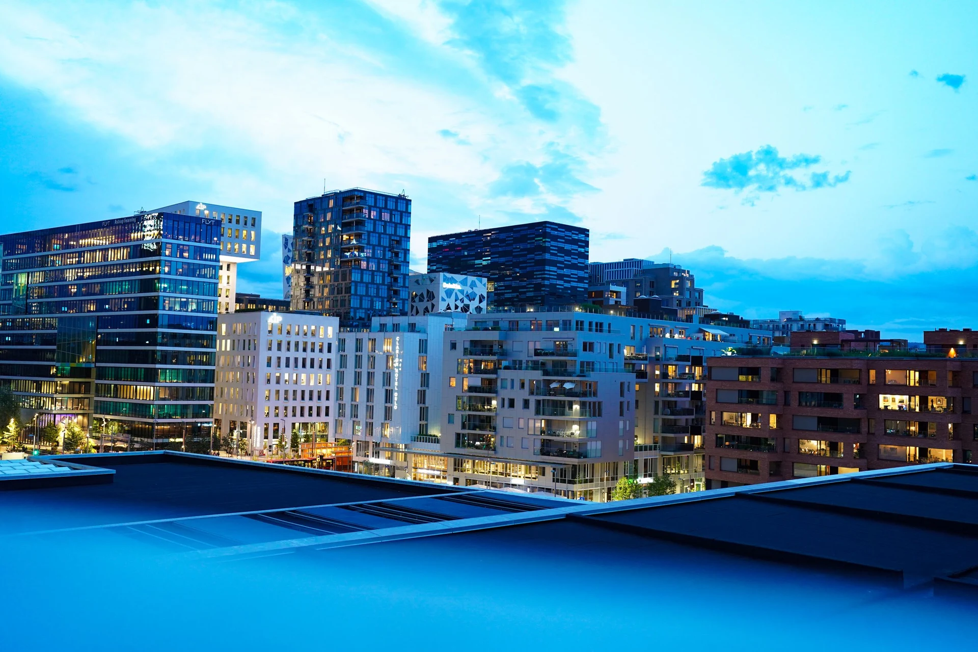 Oslo skyline