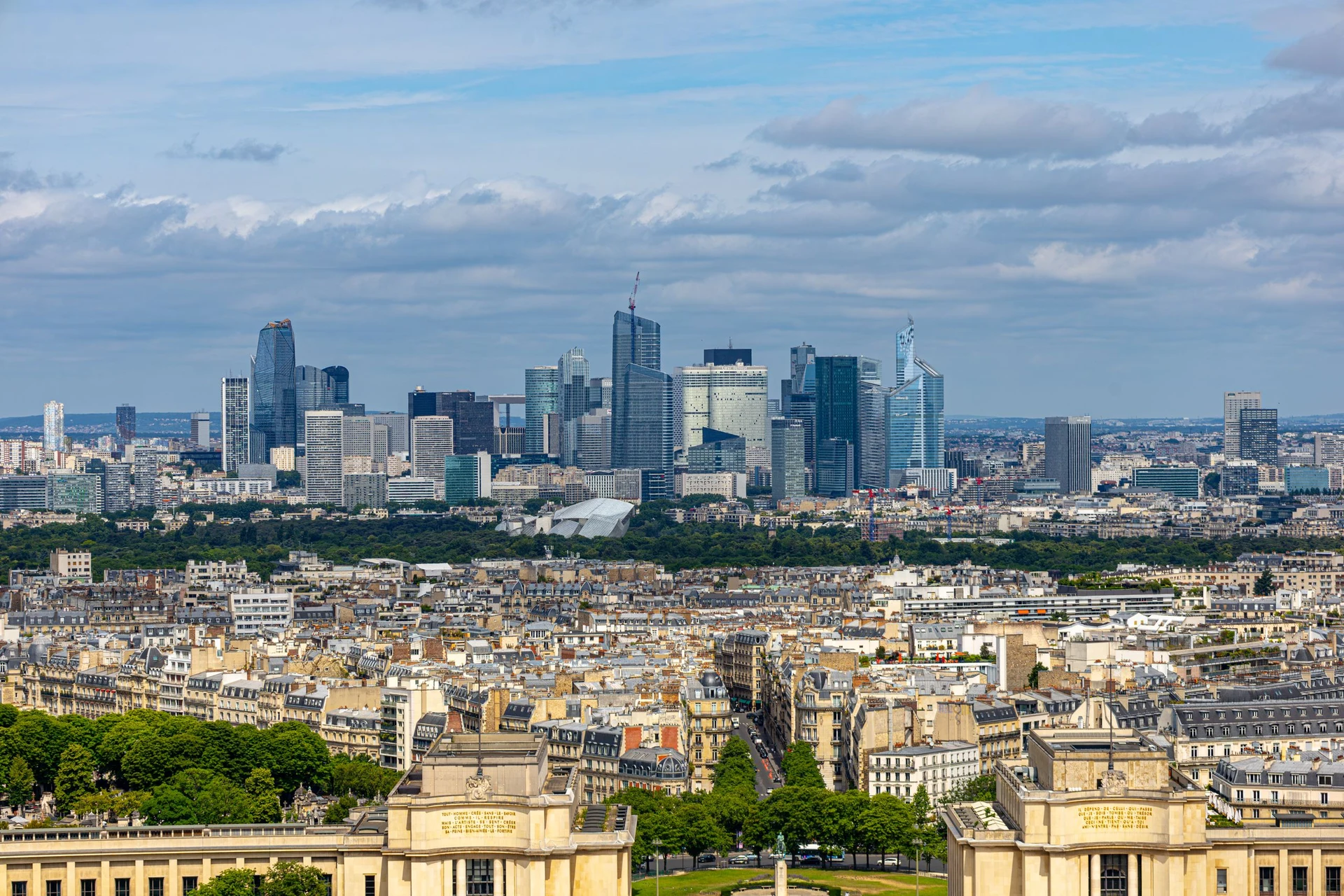 Paris cityscape